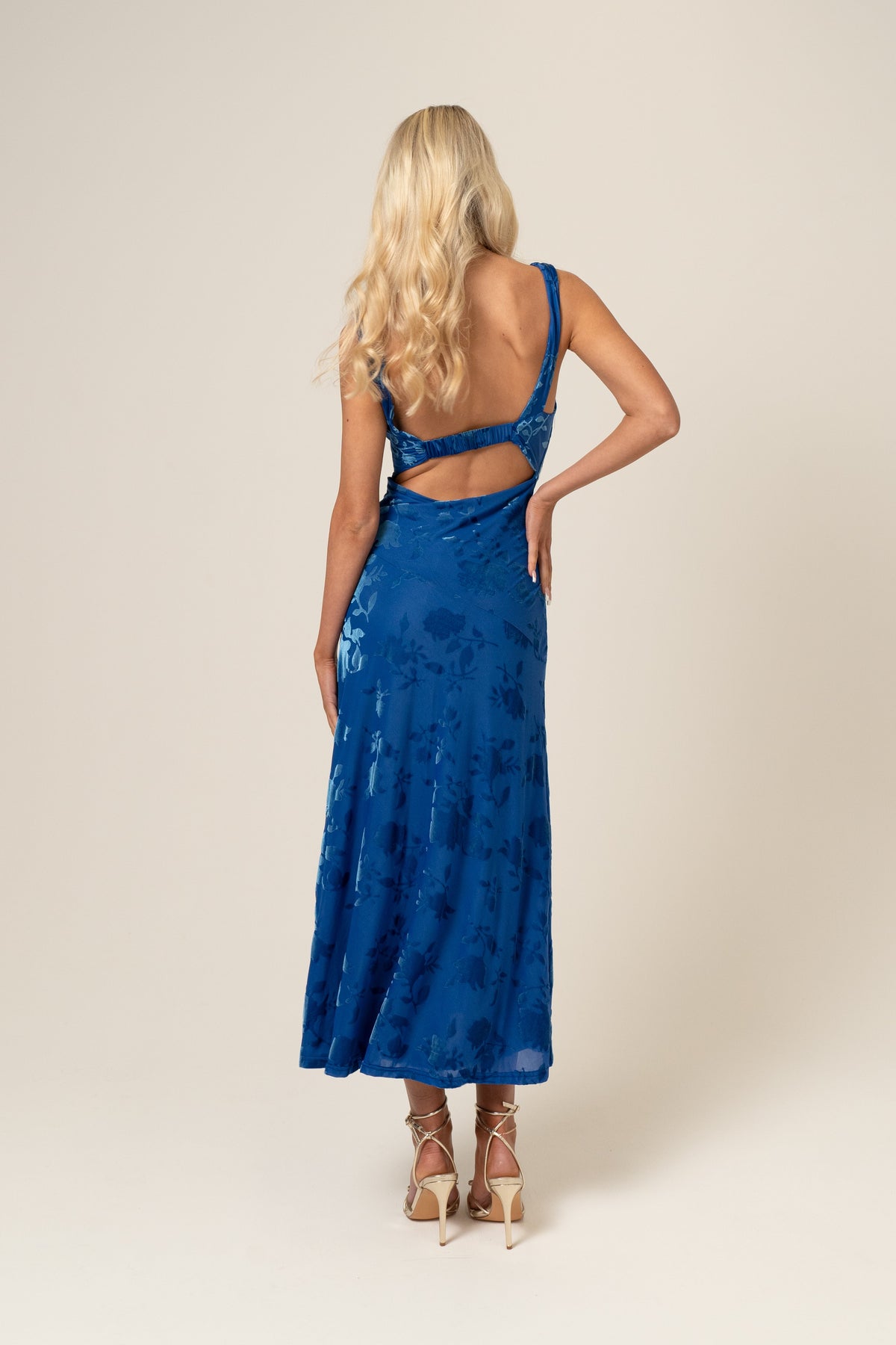 Maddie V-Neck Classic Maxi Dress