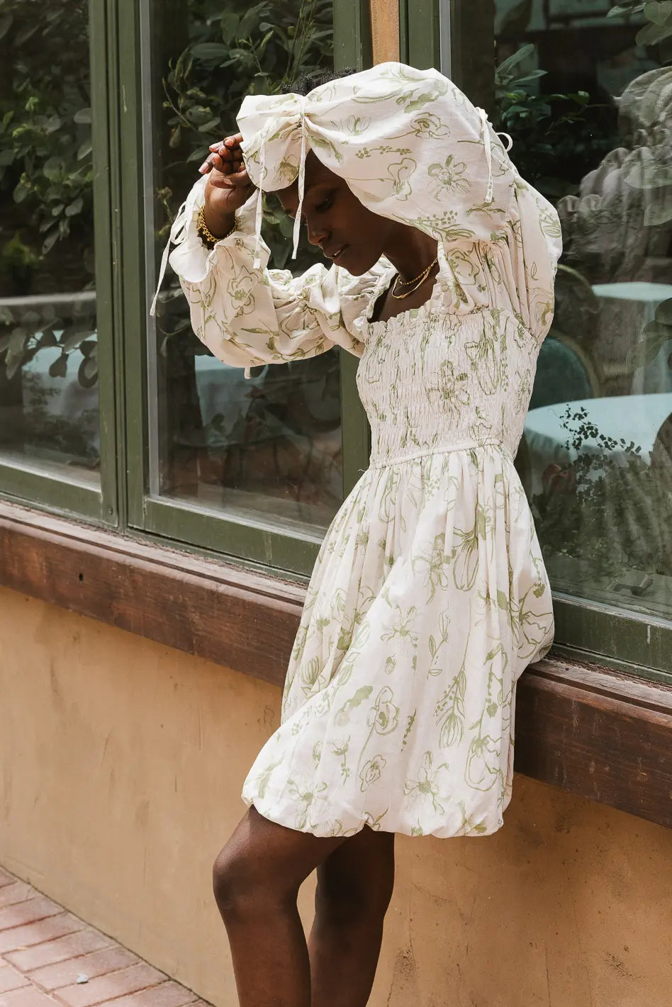 Blakely Floral Smocked Mini Dress - FINAL SALE