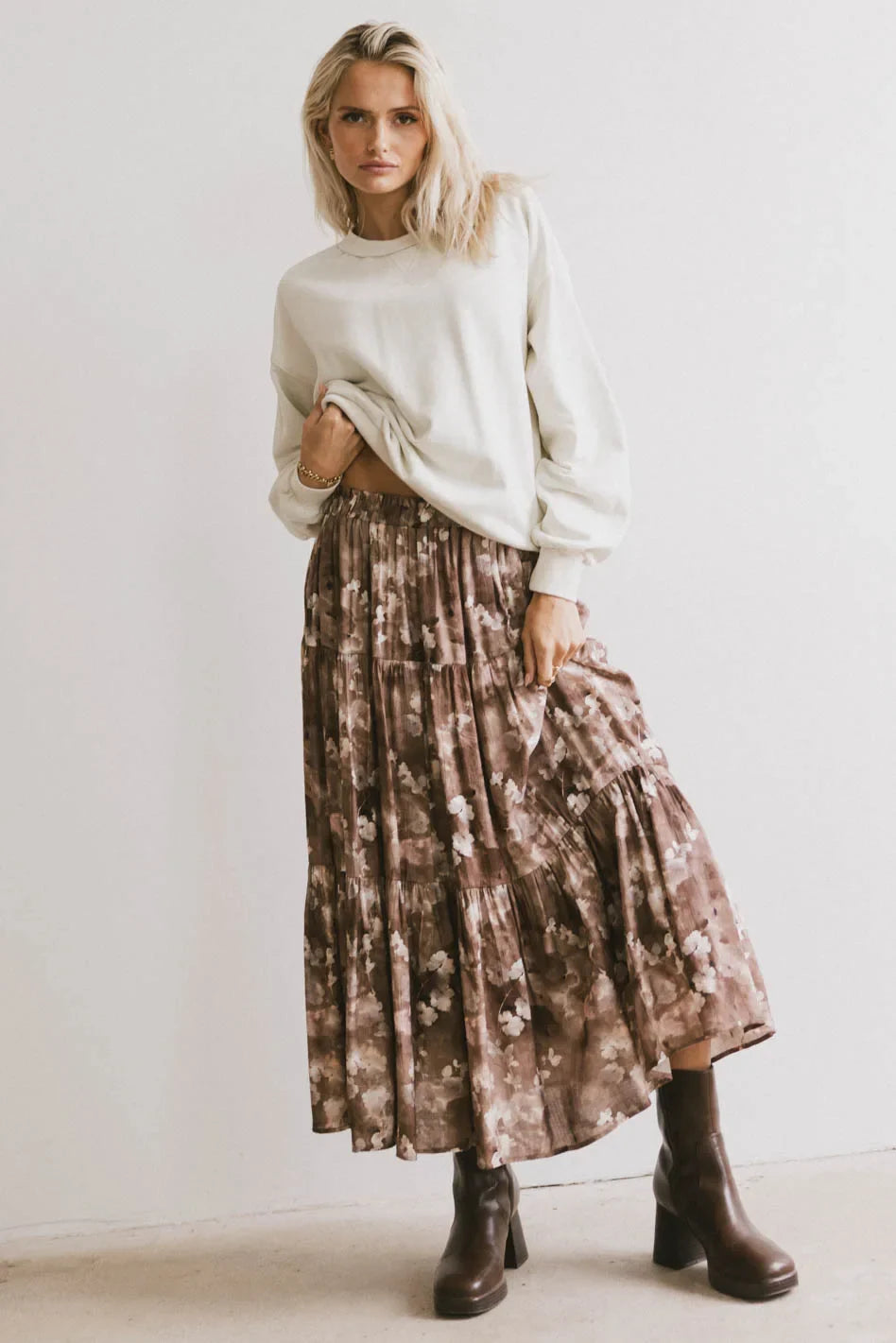 Elara Crew Neck Sweater - FINAL SALE