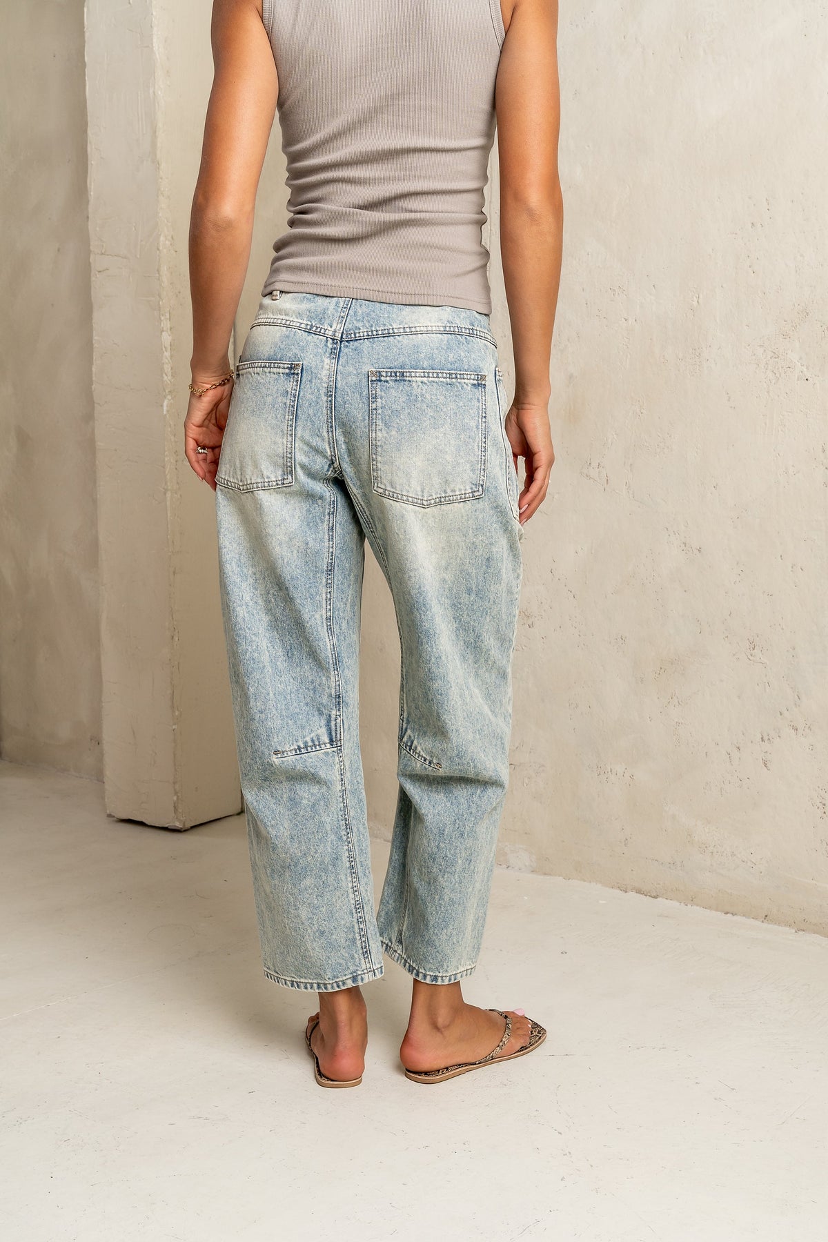Callie Barrel Jeans - FINAL SALE