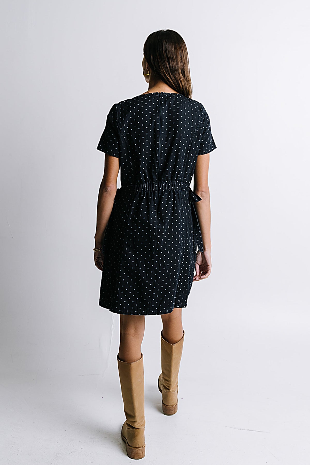 Gloria Polka Dot Mini Dress - FINAL SALE
