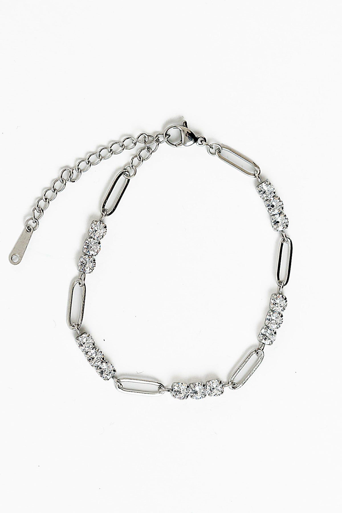 Casey Chain Bracelet in Silver