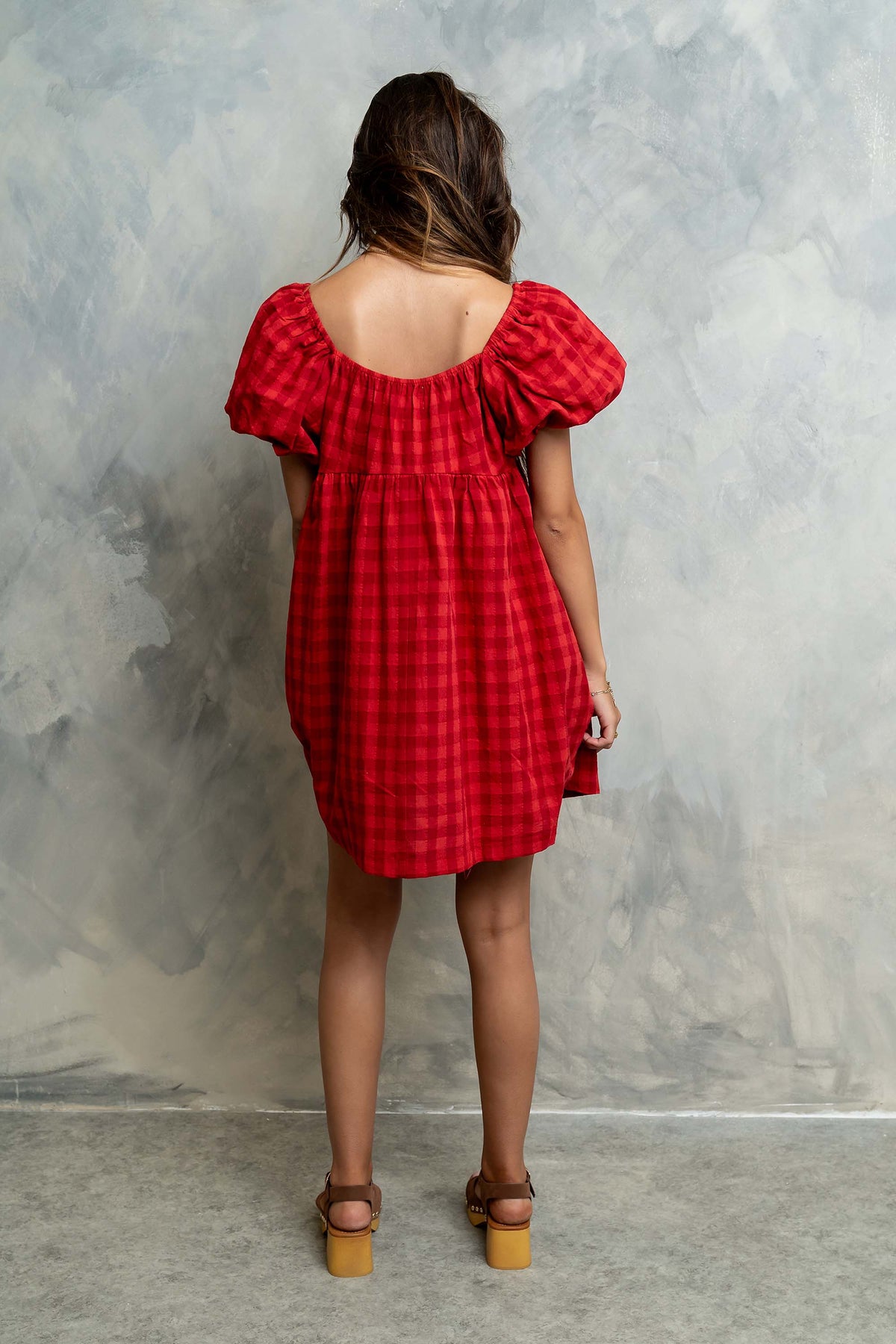 Emery Plaid Mini Dress