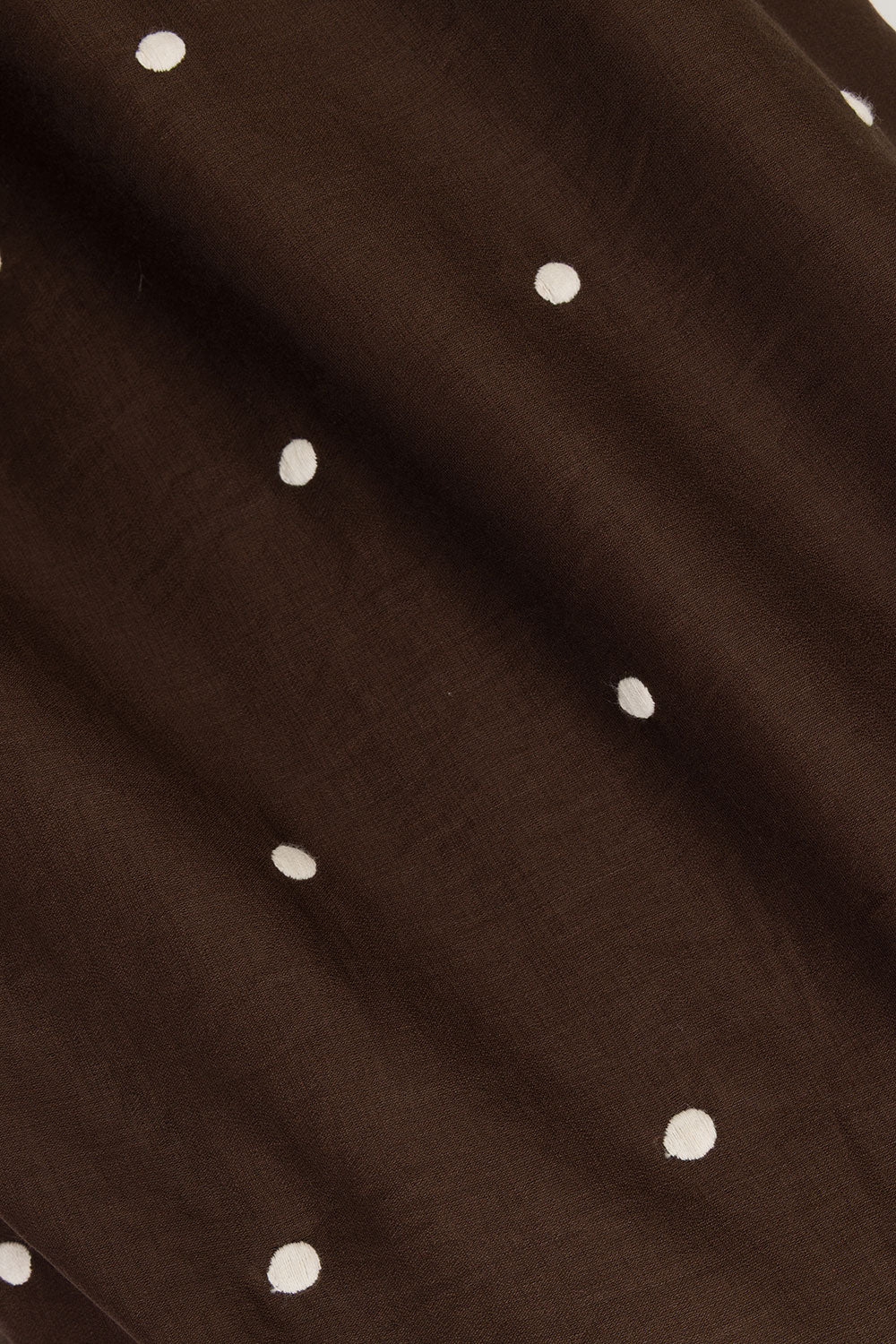 Flores Dress - Chocolate Speck