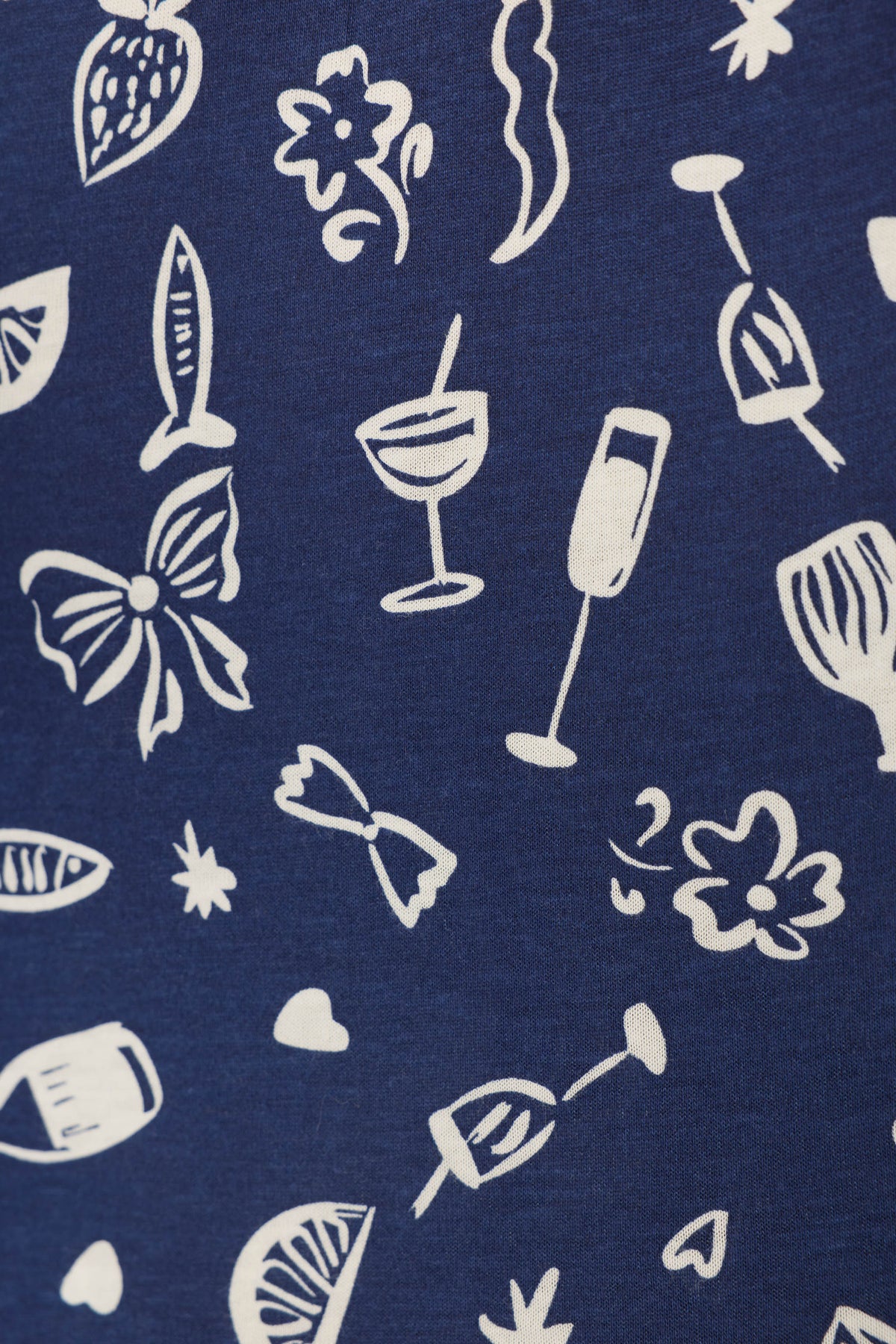 Playful Prints Al Fresco Bistro Long PJ Set