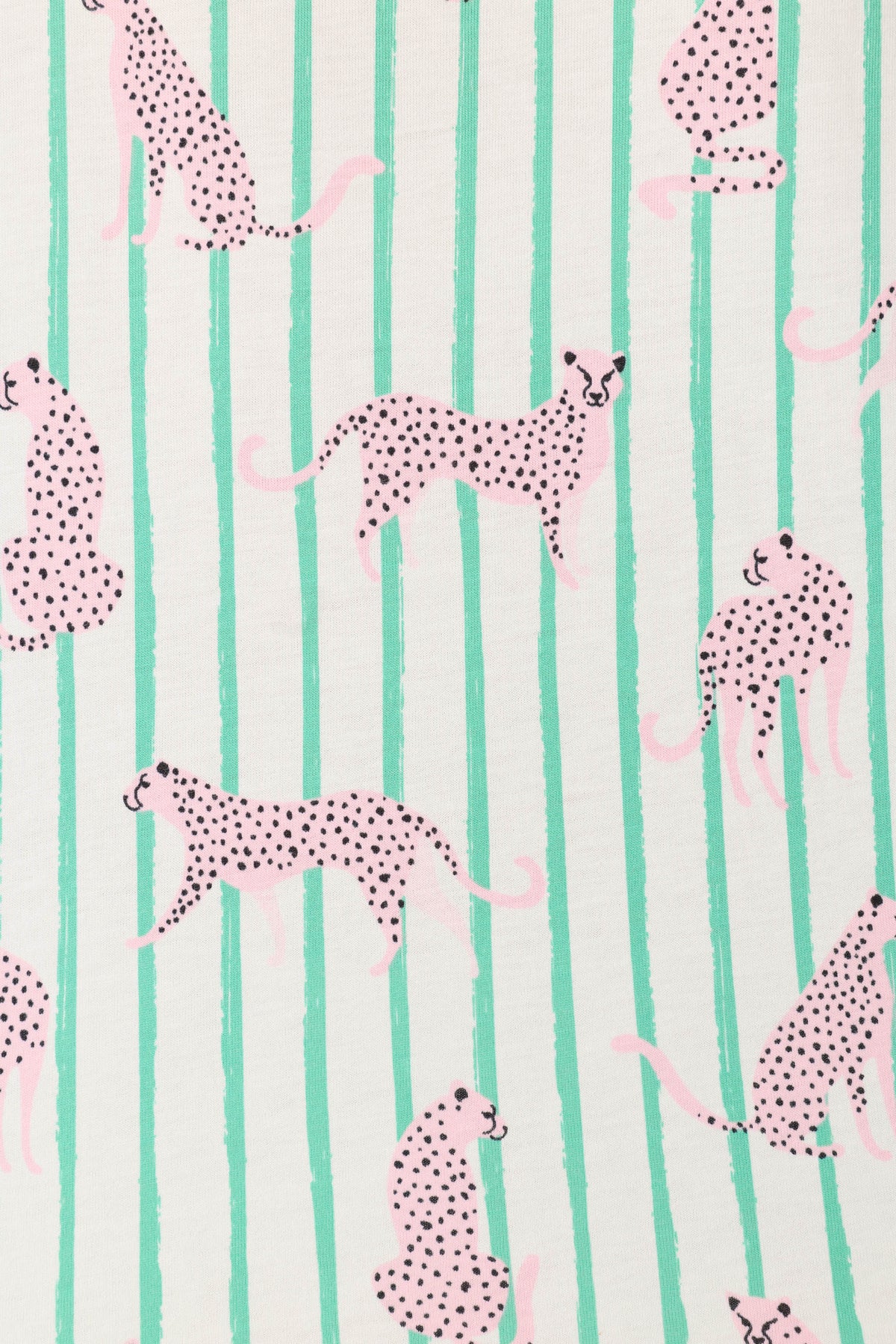 Whimsy Cool Cat Cropped PJ Set