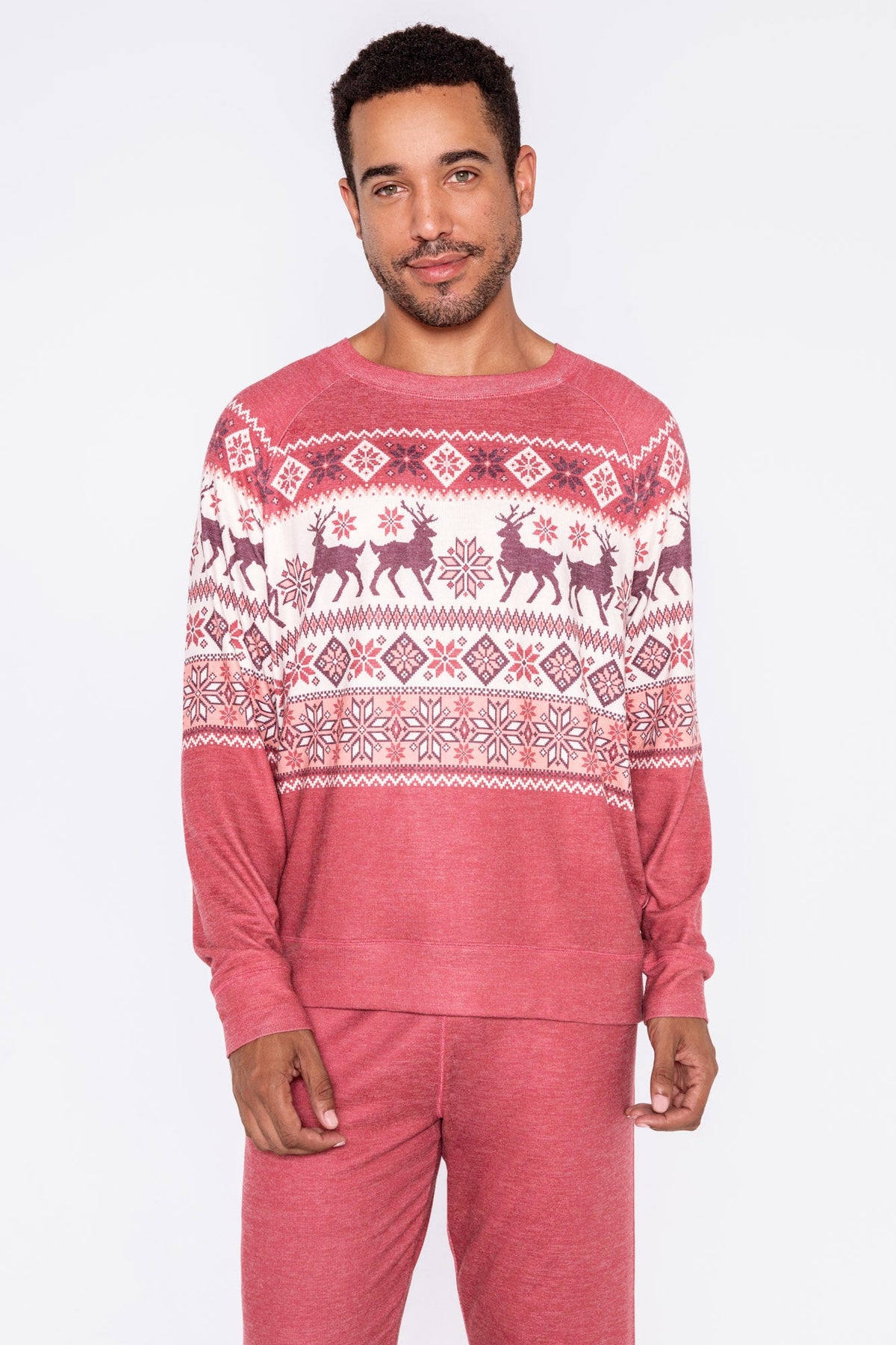 Family Fair Isle Men's Long Sleeve Top
