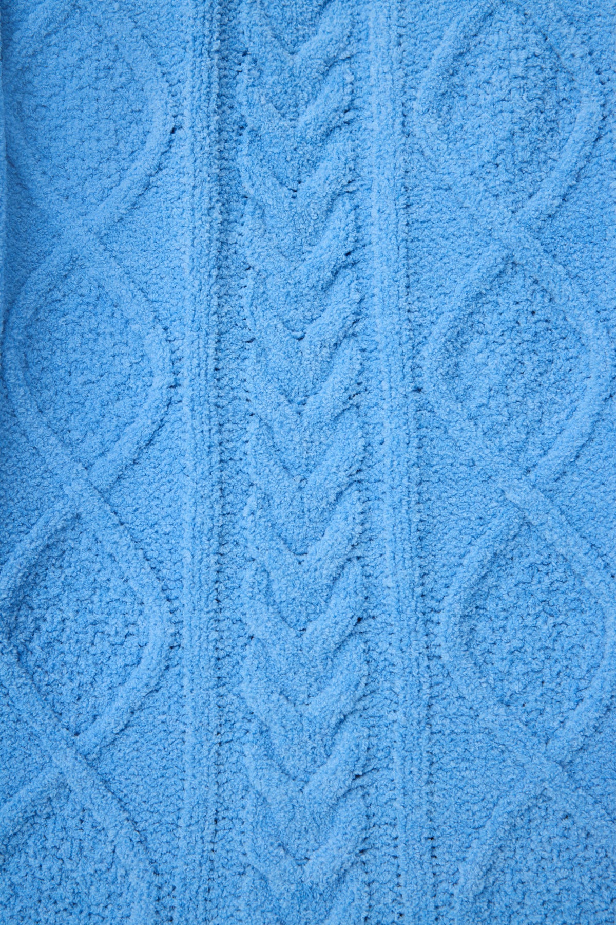 Chenille Cable Knit Long Sleeve Top