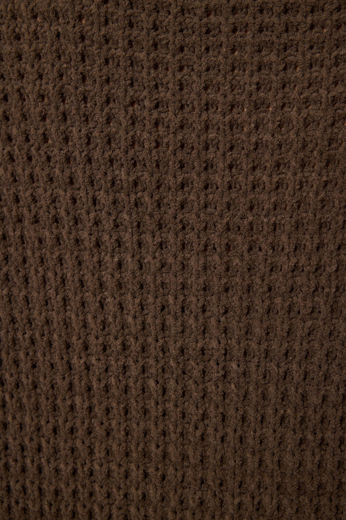 Chenille Waffle Chocolate Lounge Set