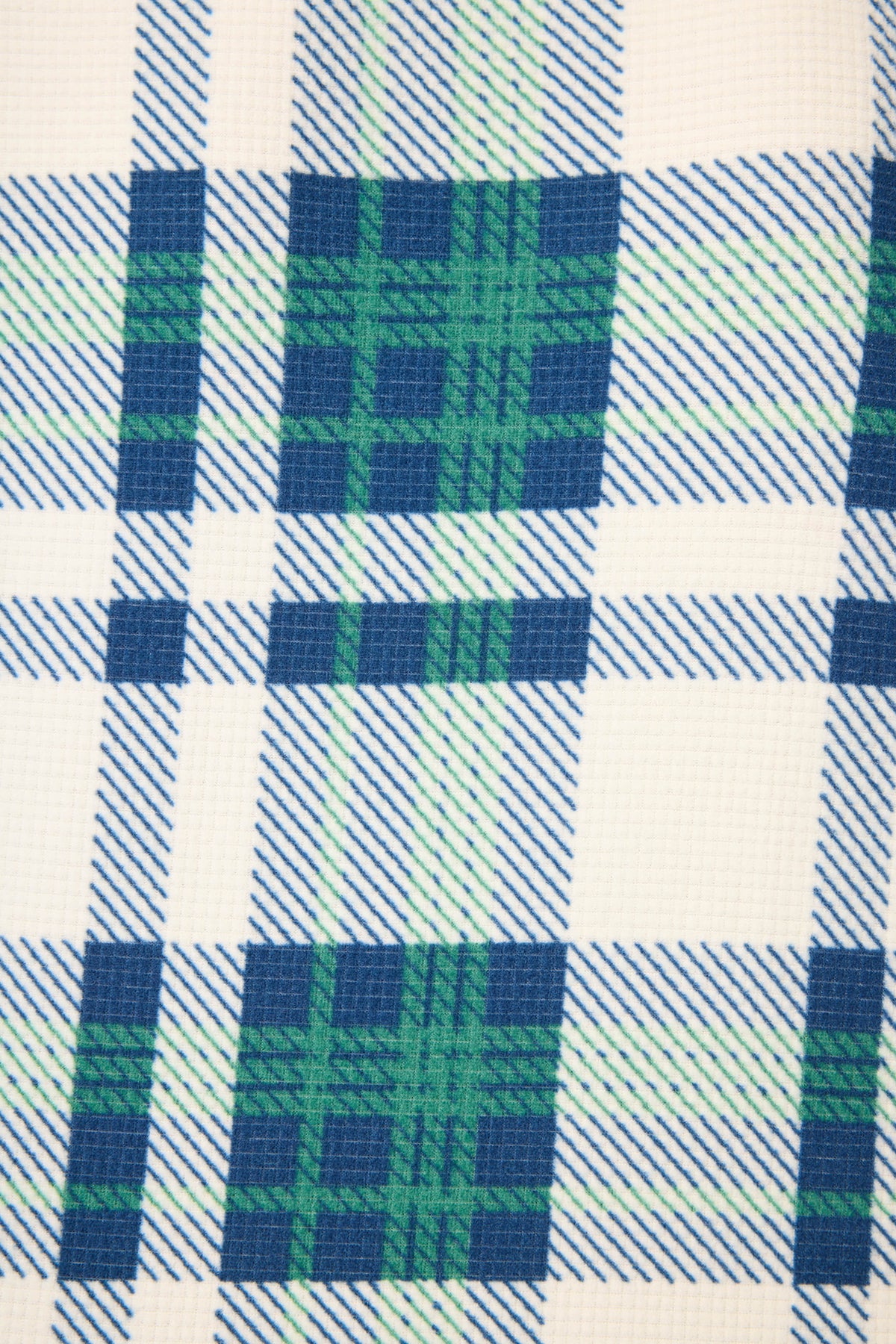 Cozy Life Plaid Velour Thermal Long Sleeve Top