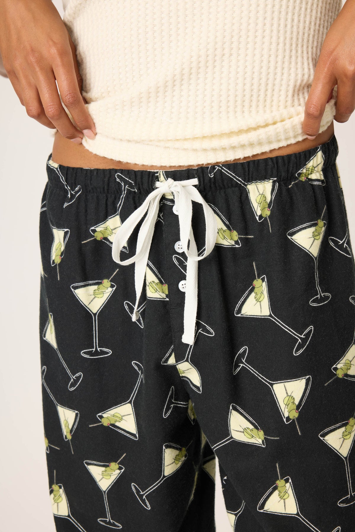 Merrier With A Martini Flannel Pants