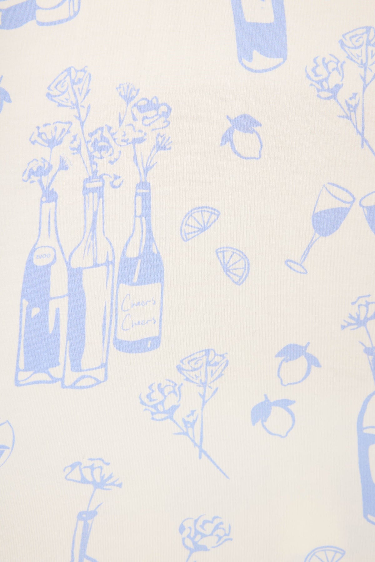 Parisian Dreams Whimsical Print Shorts
