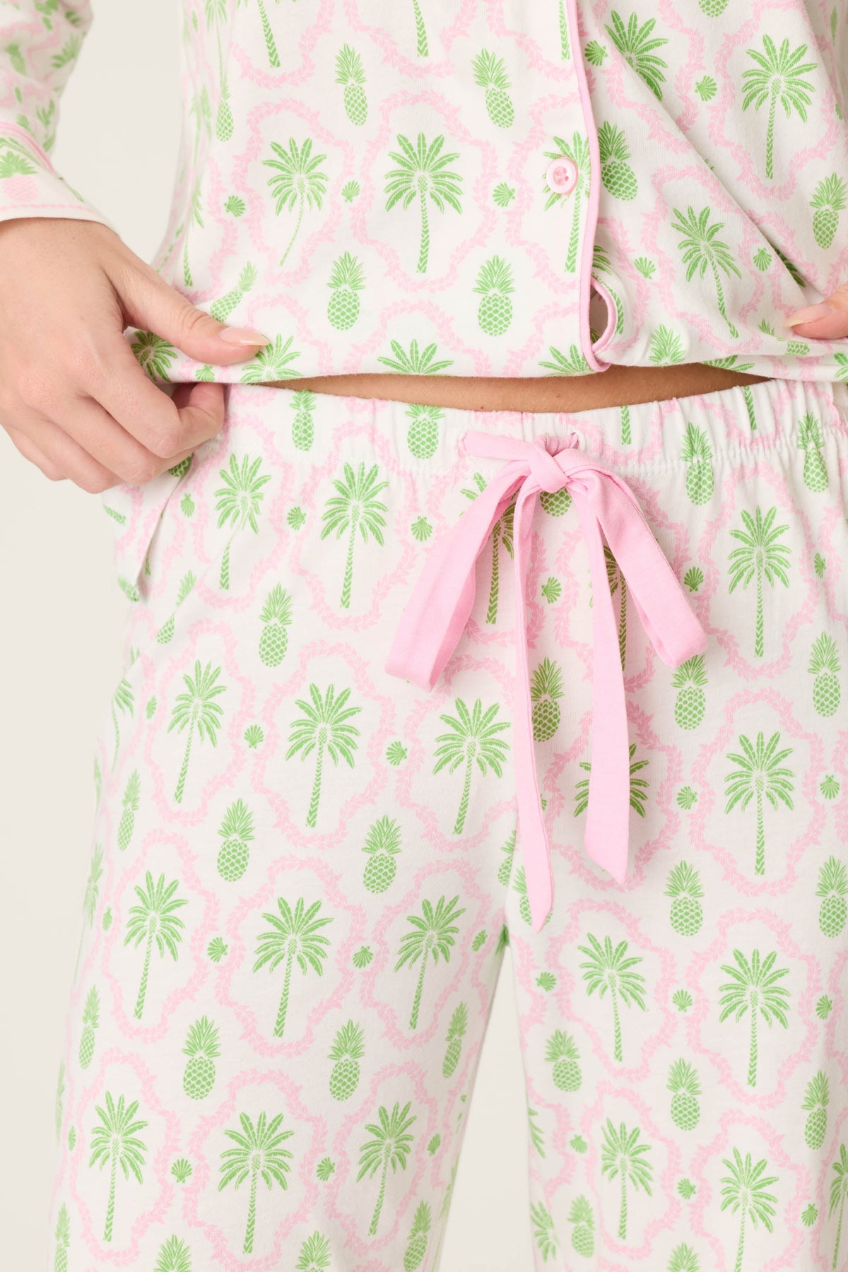Playful Prints Island Time Open Leg PJ Pants
