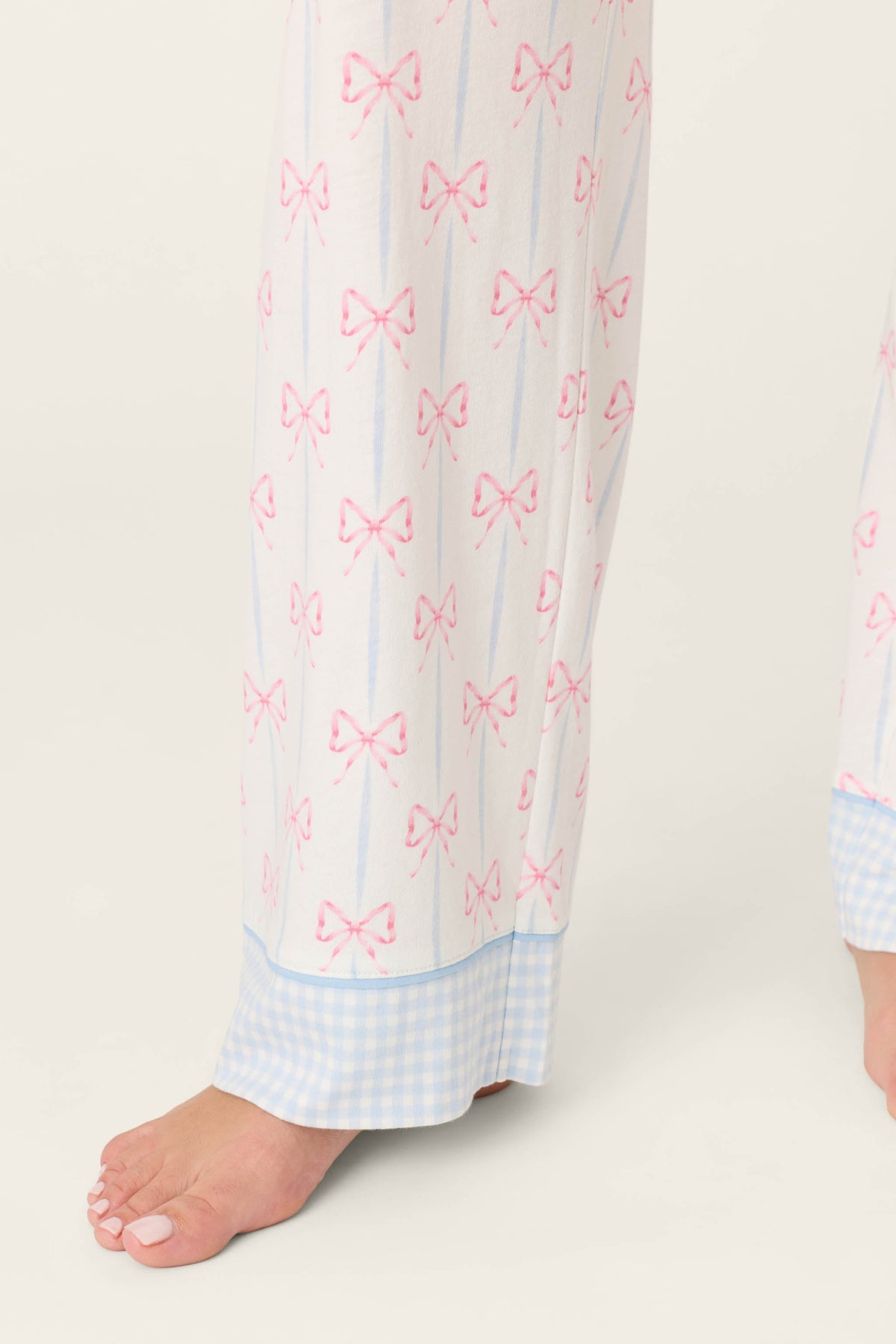 Playful Prints All Wrapped Up Open Leg PJ Pants