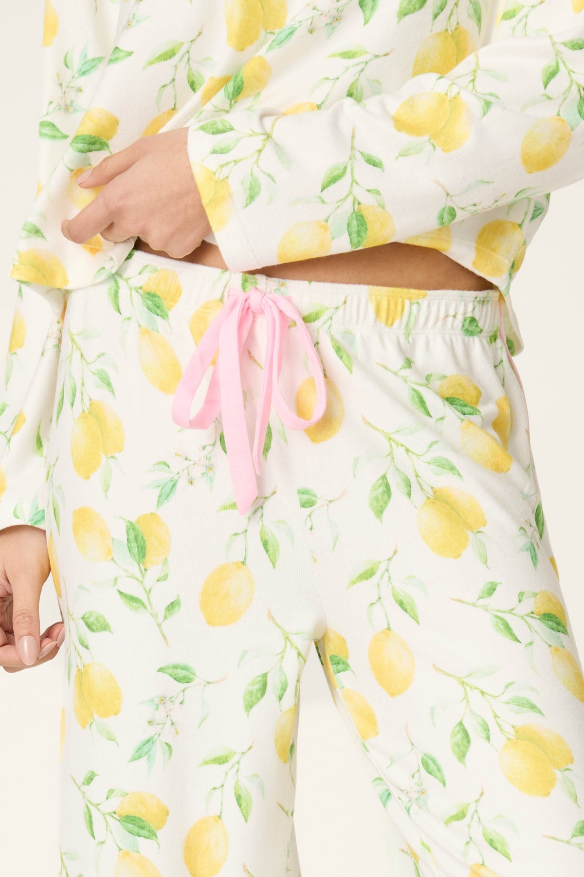 La Dolce Spritz Lemon Zest Pajama Pants