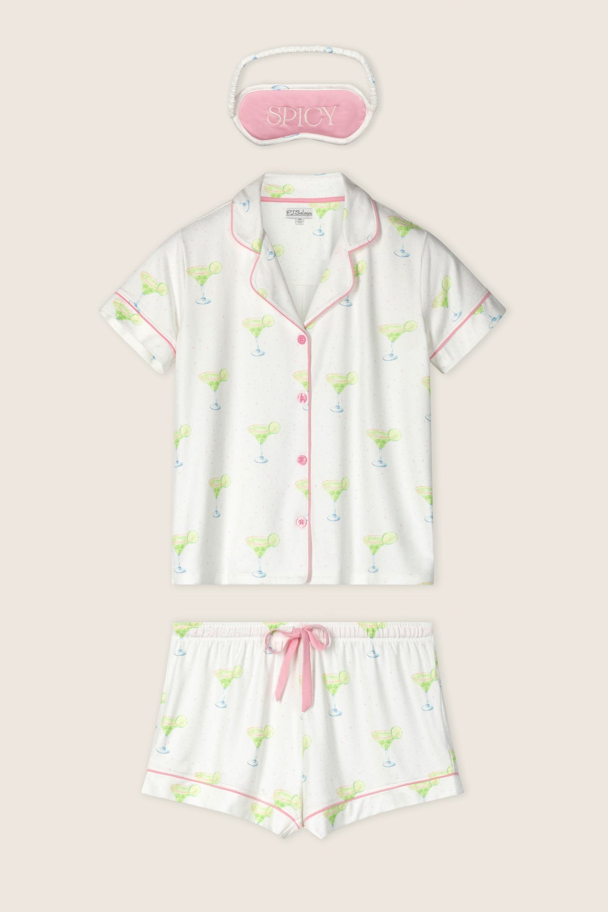 Margarita Mama Spicy Sips 3-Piece Short PJ Set