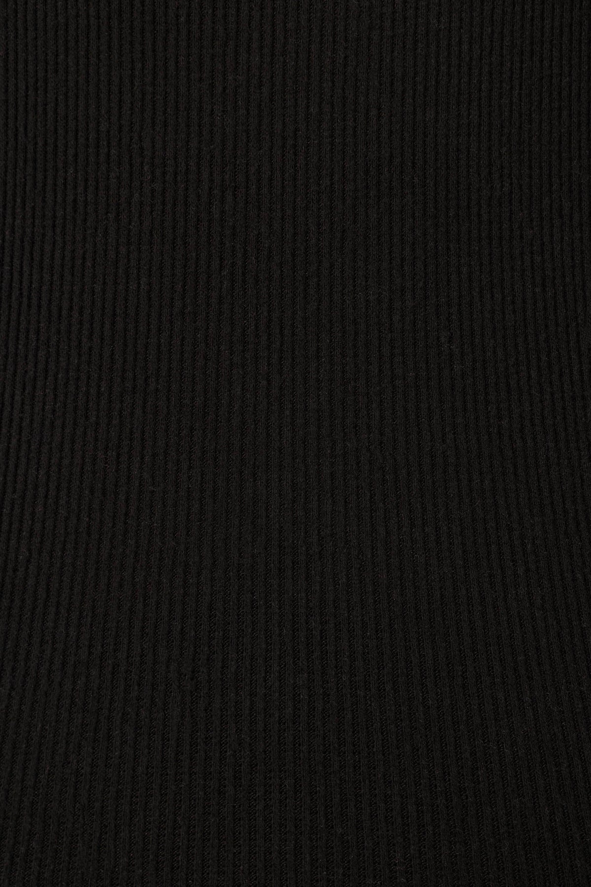Textured Essentials Black Long Lounge Set