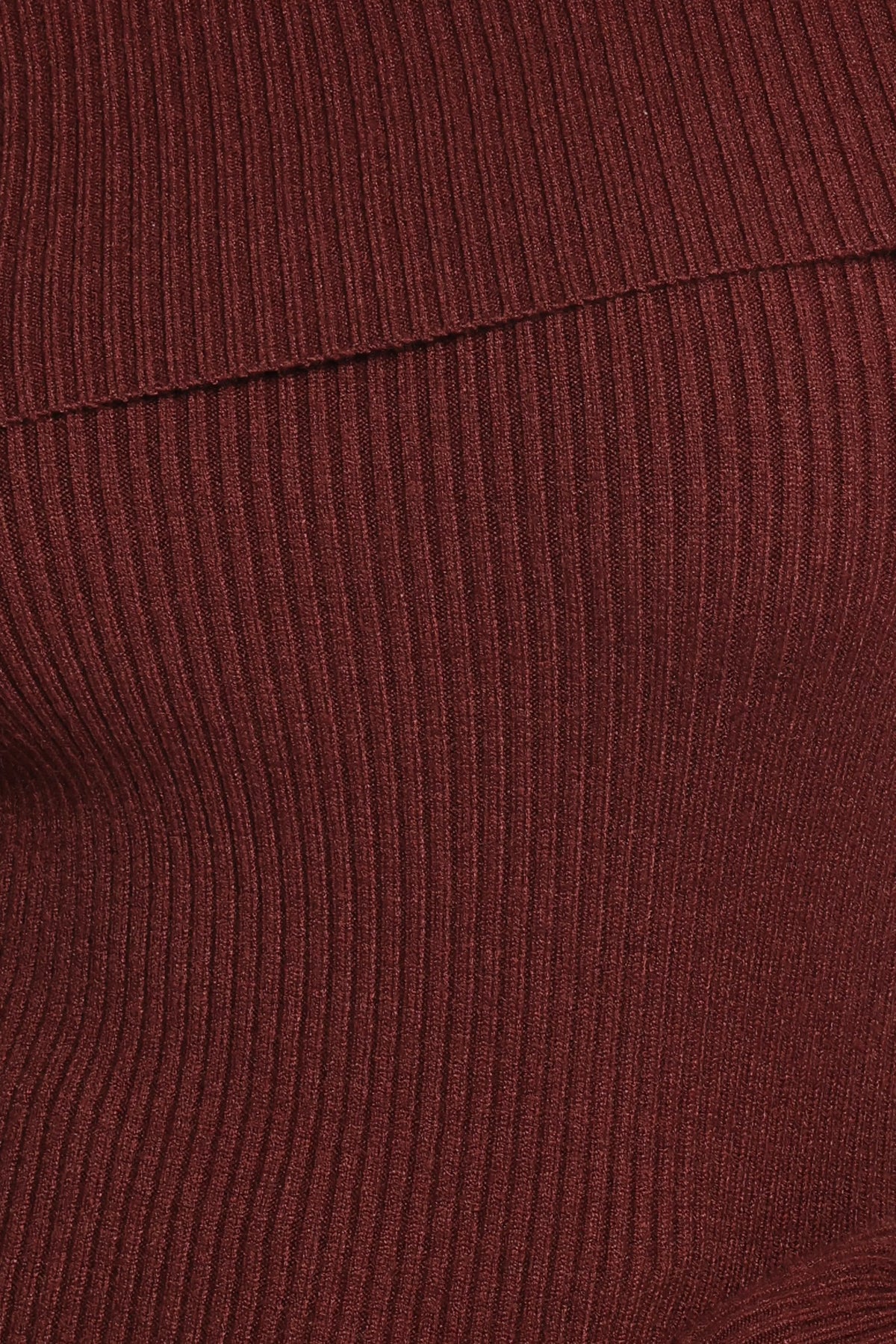 Aleena Knit Top - Chocolate Brown