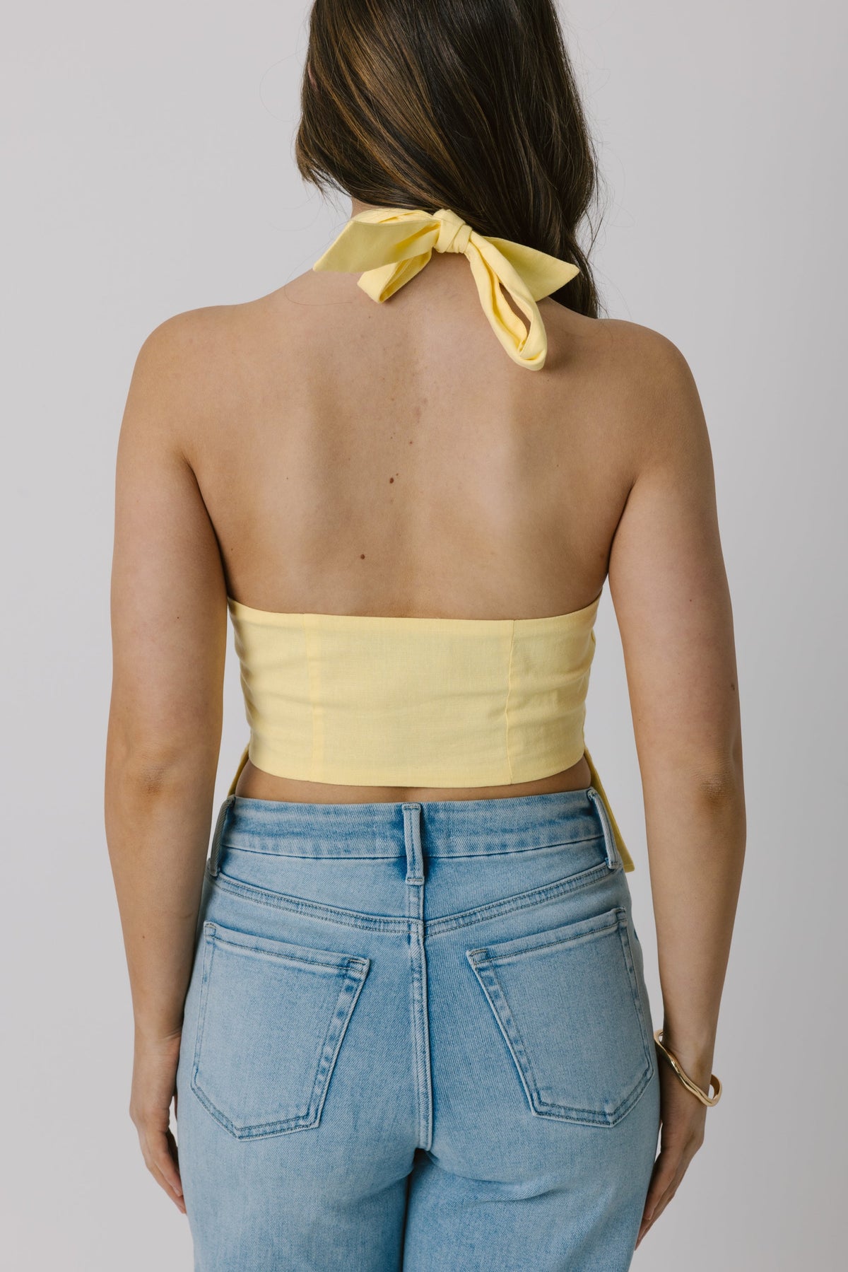 Into You Top in Yellow