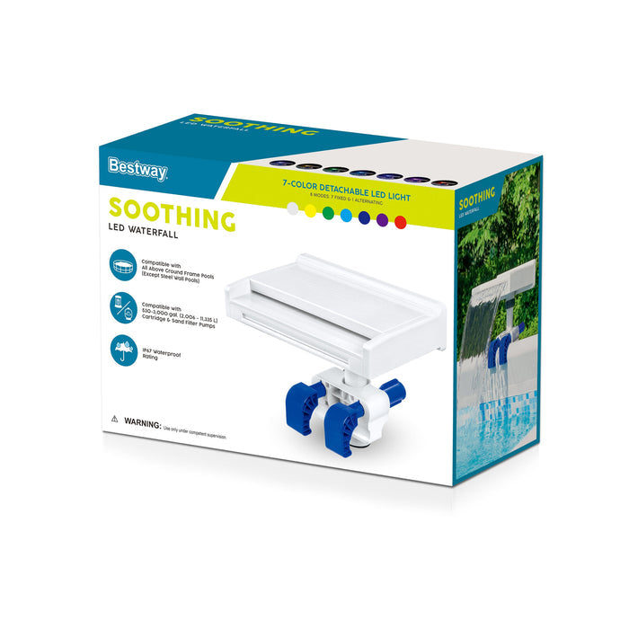 Bestway Soothing LED Pool Waterfall
