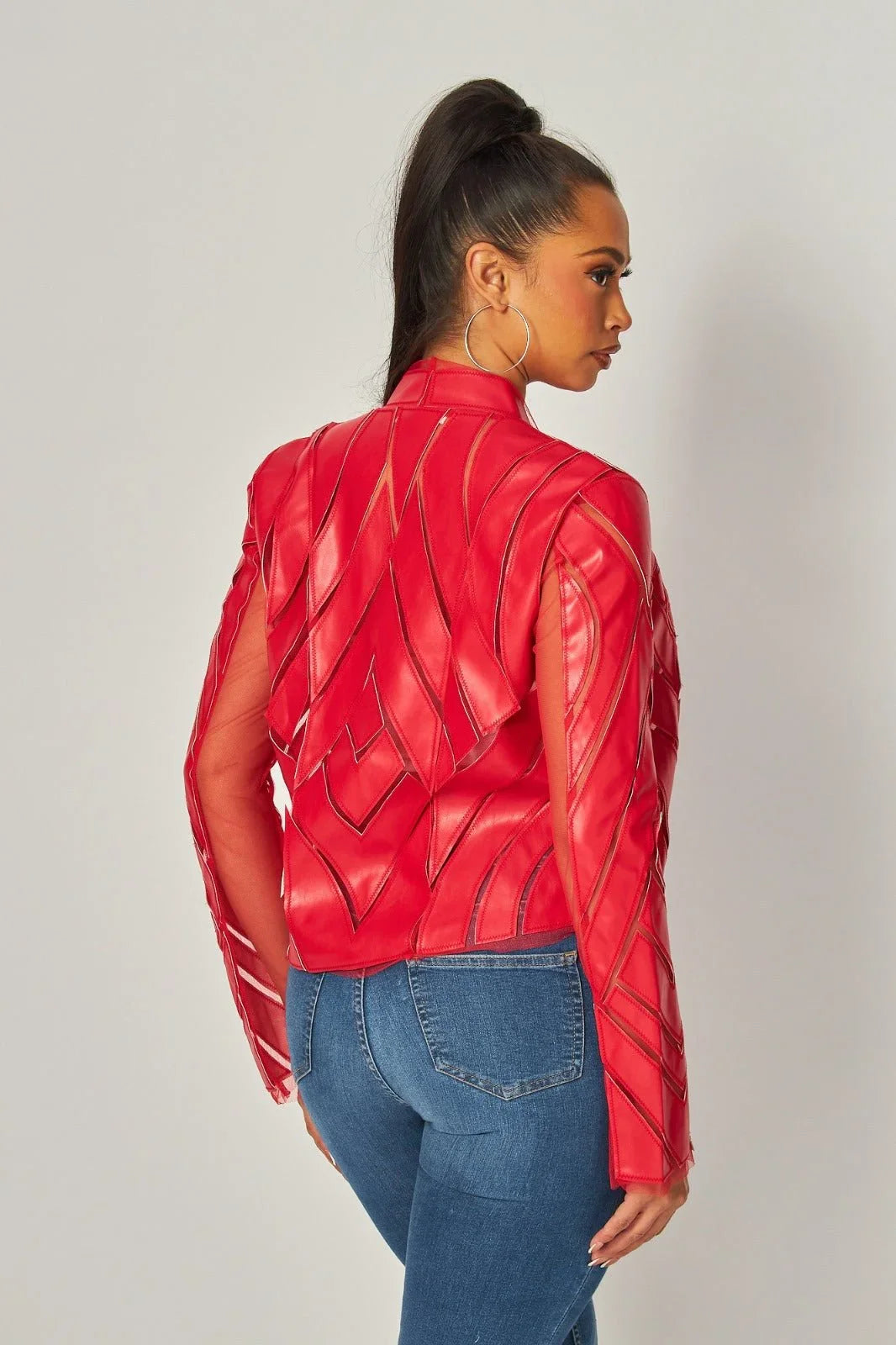 Cut Em' Off Jacket (Red)
