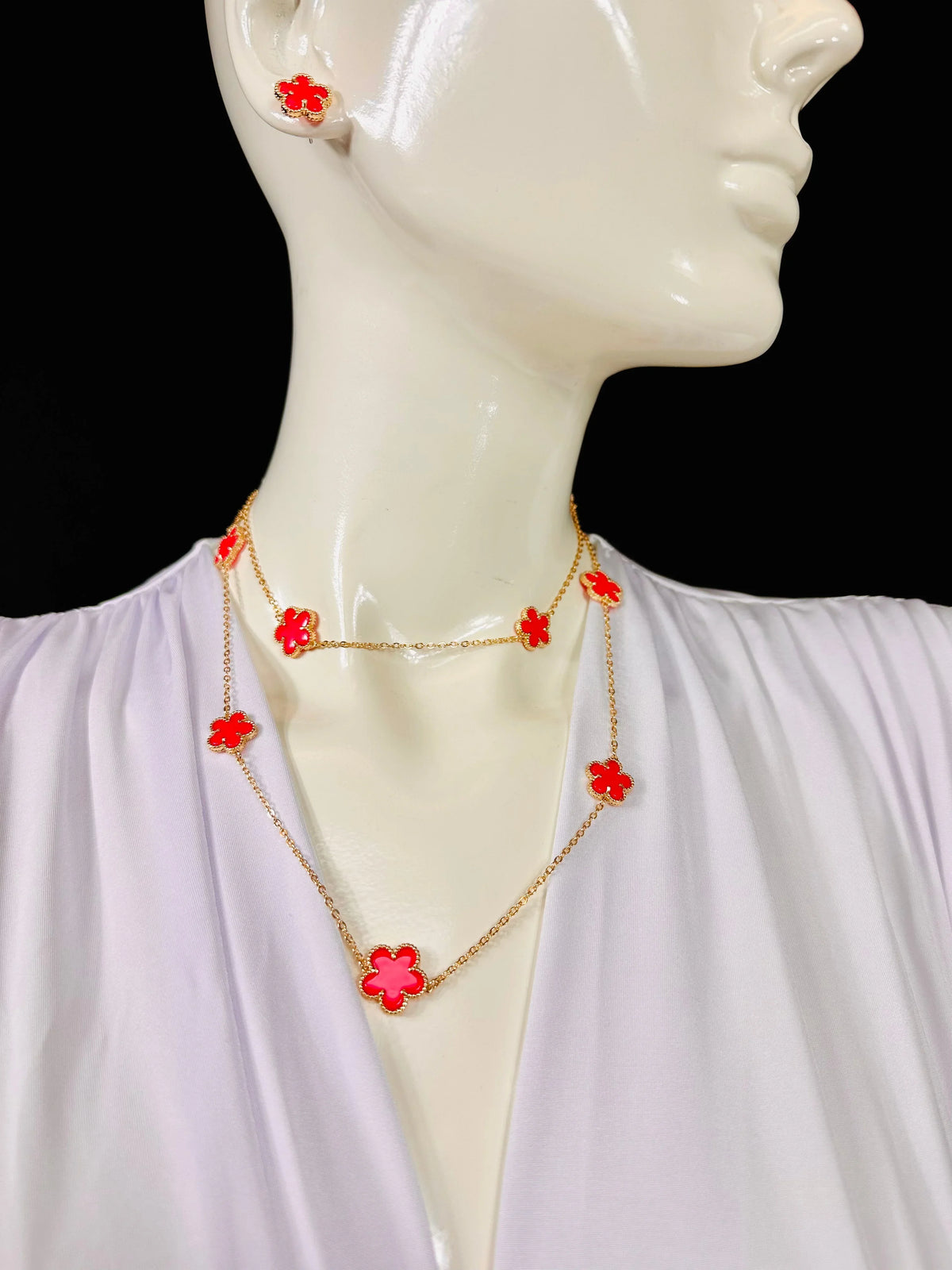 Fuchsia Long Necklace – Be Loyal Long Necklace 36″ (Fuchsia)