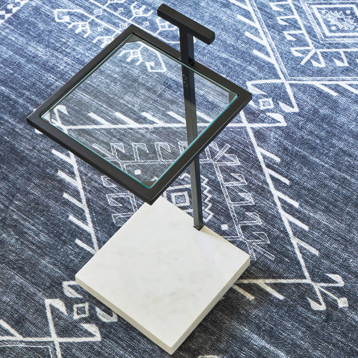 Swatch for the Mannill Black Accent Table