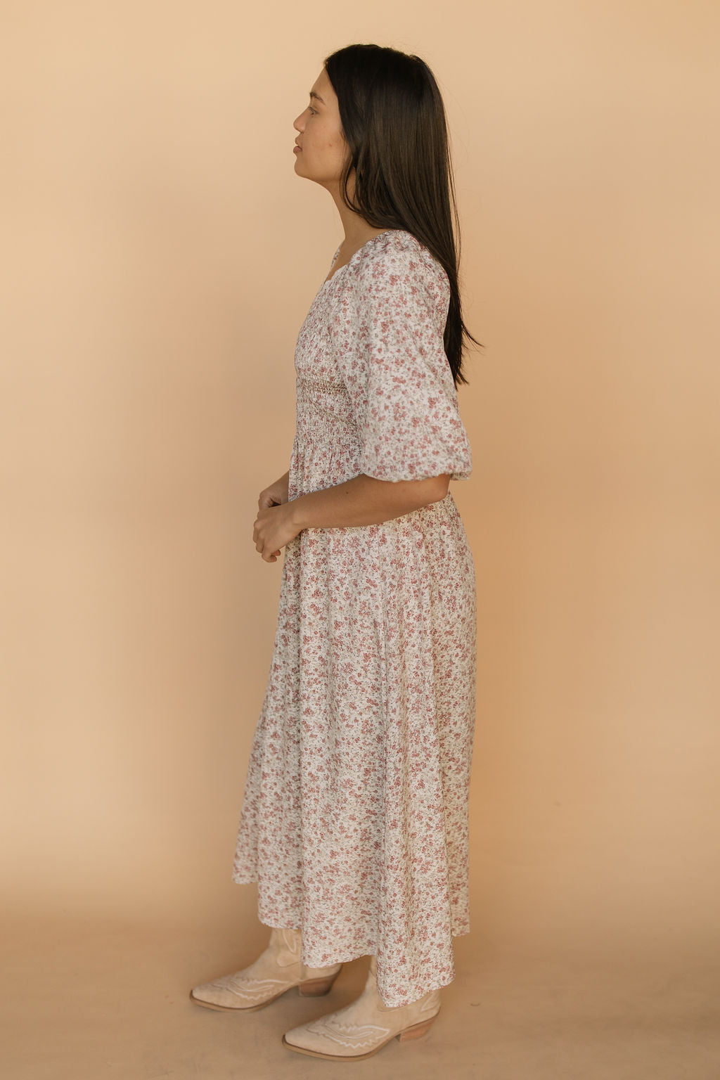 Amelia Floral Maxi Dress