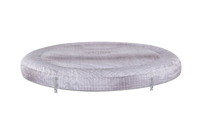 SaluSpa Cancun AirJet Hot Tub Top Cover Replacement, Gray Wicker