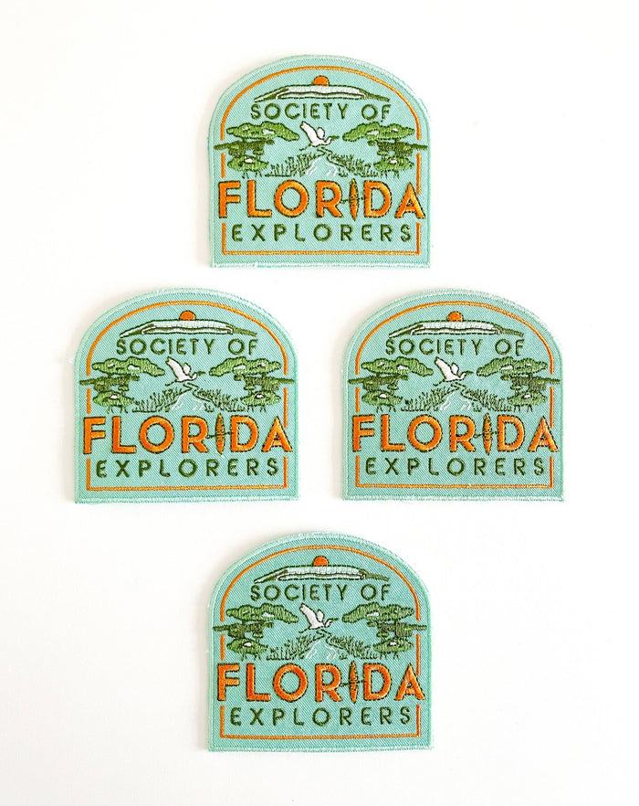 Society of Florida Explorers Iron-on Patch