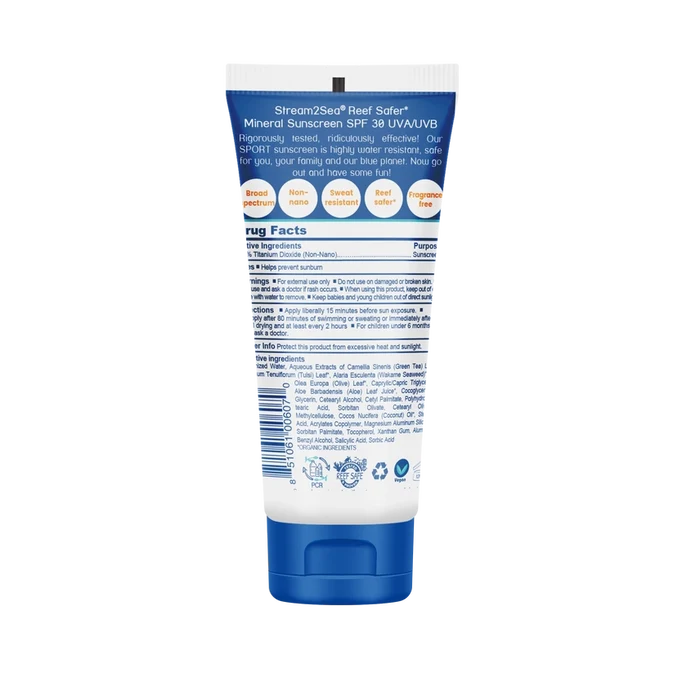 Sport Mineral-Based Sunscreen | Spf 30