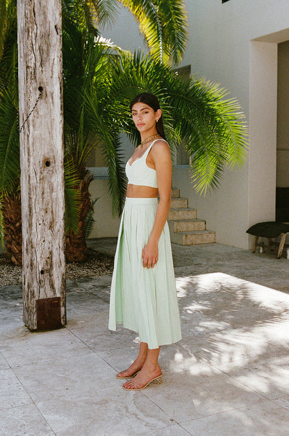 SAMPLE-Dien Top - Green