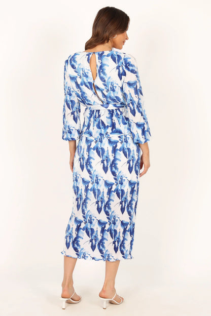 Minelli Pleat Top - Blue