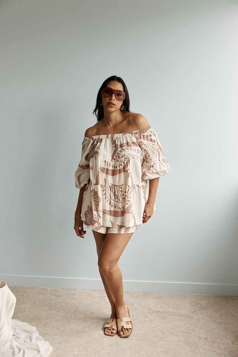 Adina Top - Paisley Sunset