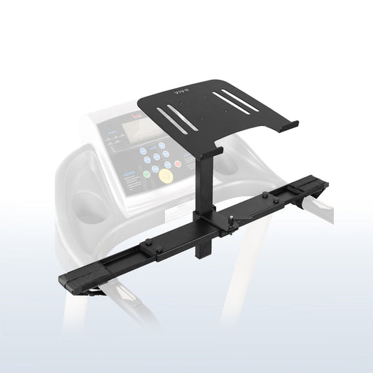 Treadmill laptop workstation.