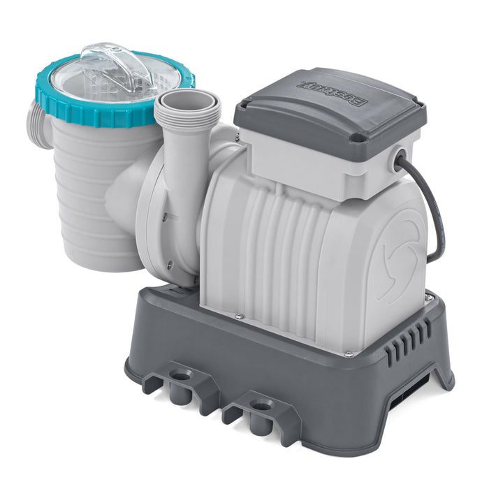 1,600 Gal. Sand Filter Pump Motor Replacement, Gray