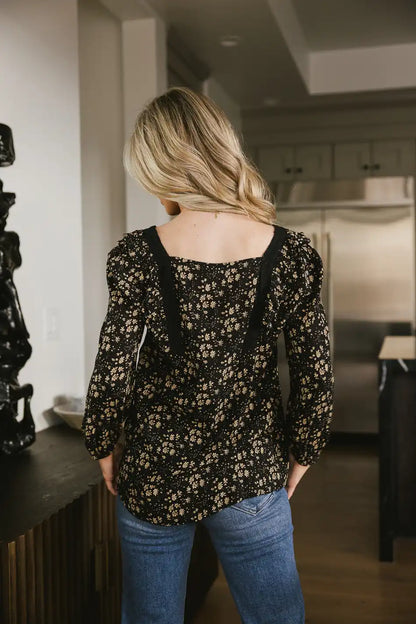 Angela Floral Blouse - FINAL SALE