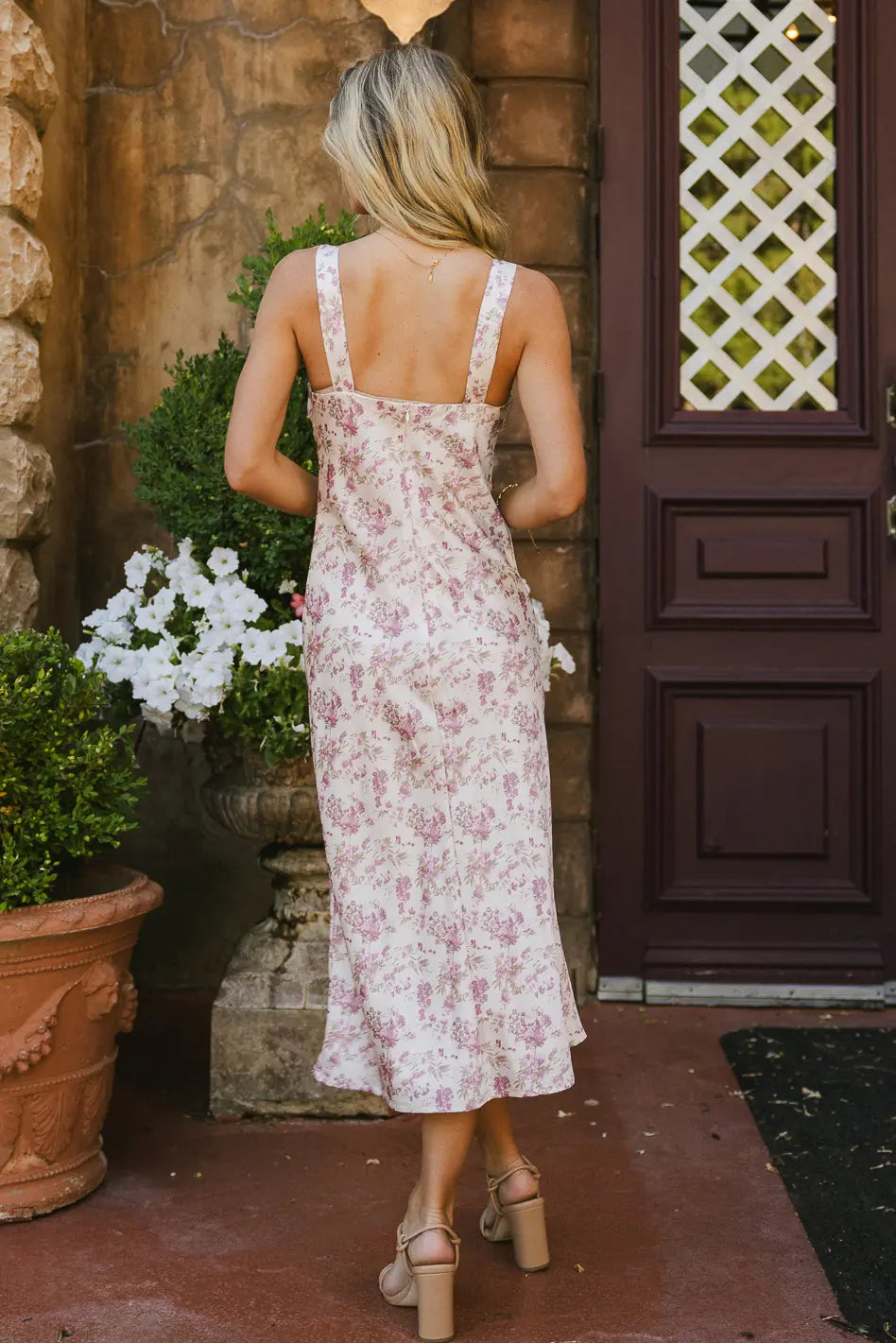 Althea Floral Midi Dress - FINAL SALE