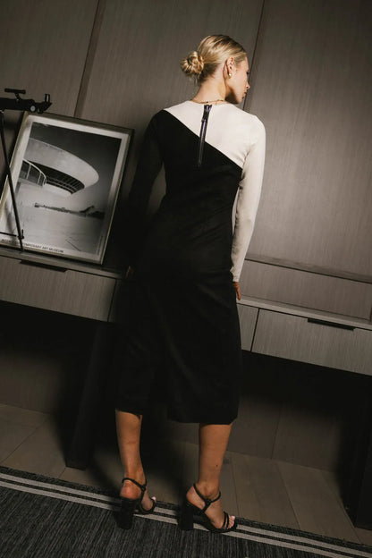 Fér Böhme Two-Tone Suede Dress - FINAL SALE