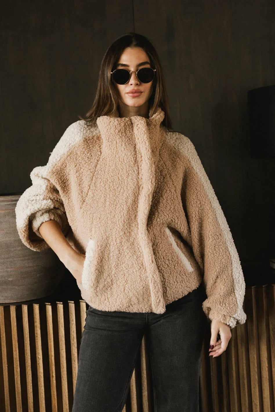 Imara Sherpa Jacket - FINAL SALE