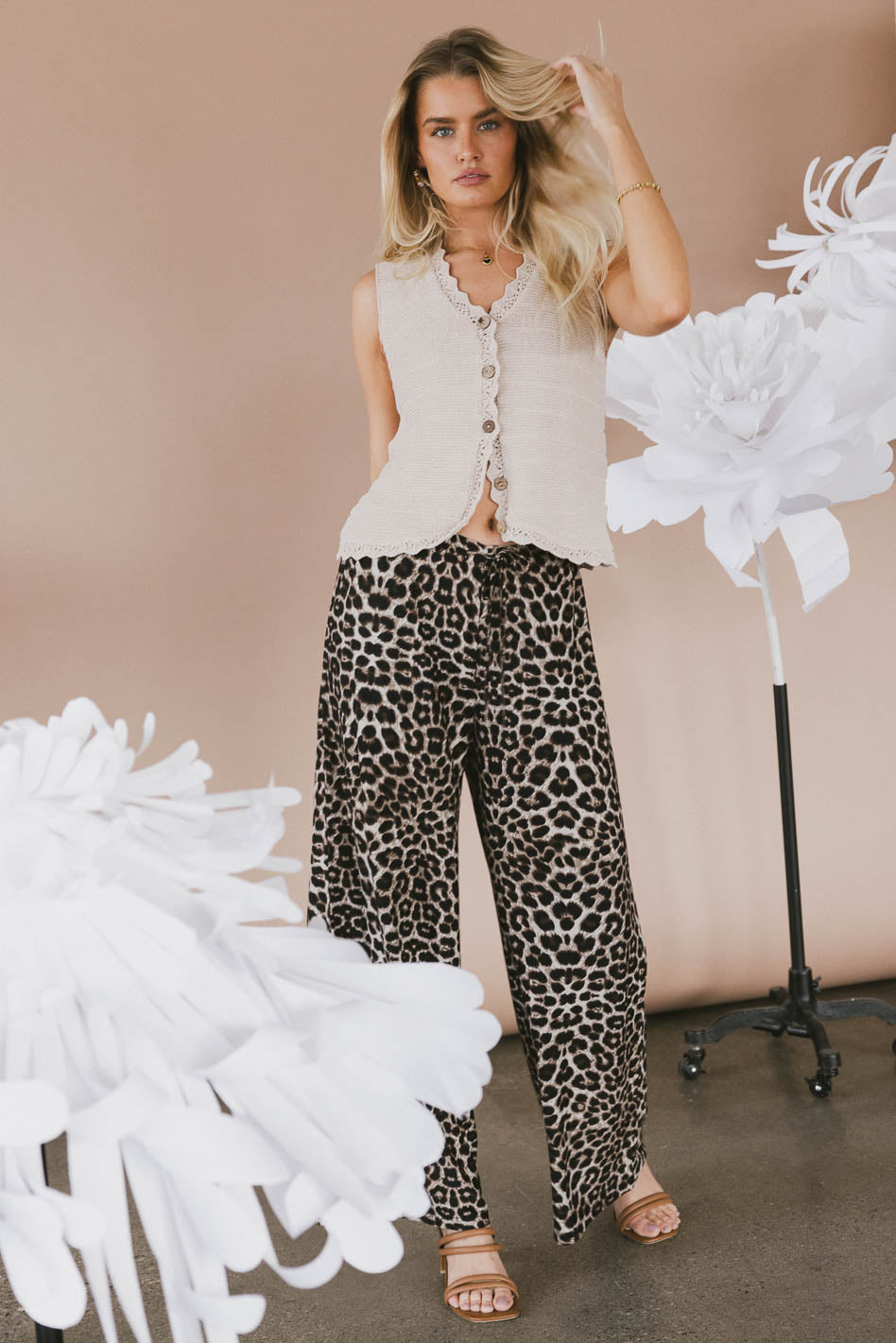 Cecile Wide Leg Pants - FINAL SALE