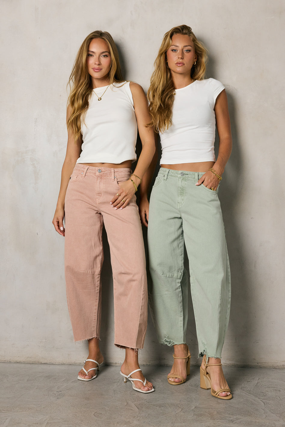 Capri Barrel Jeans - FINAL SALE