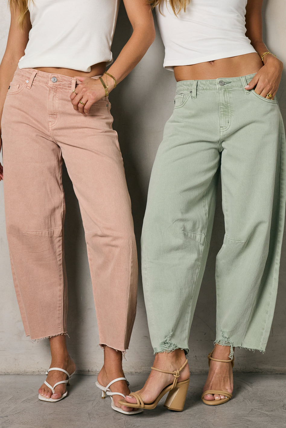 Capri Barrel Jeans - FINAL SALE