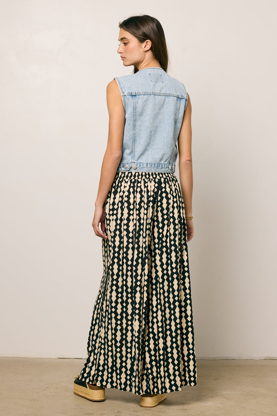 Aiden Denim Vest - FINAL SALE