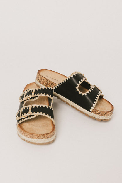 Brooks Sandal in Black