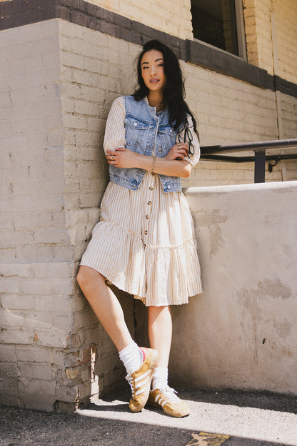 Aiden Denim Vest - FINAL SALE