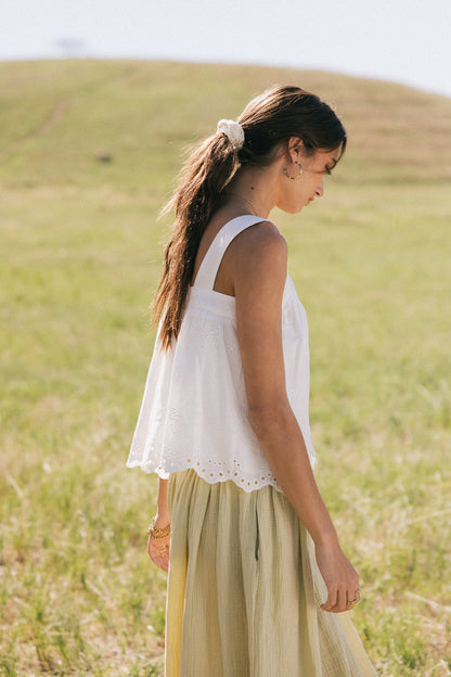 Cecily Bow Tank - FINAL SALE