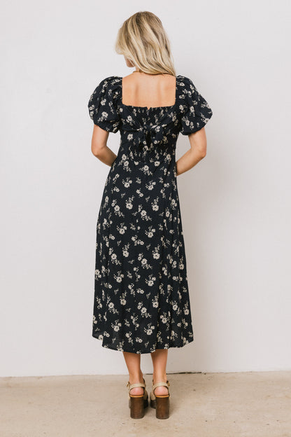 Aubree Floral Midi Dress - FINAL SALE