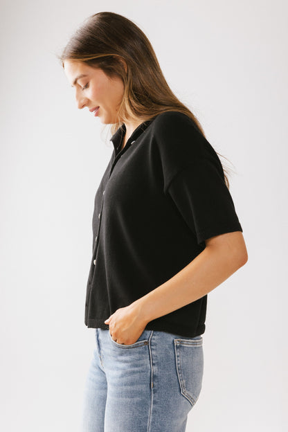 Camila Sweater in Black - FINAL SALE