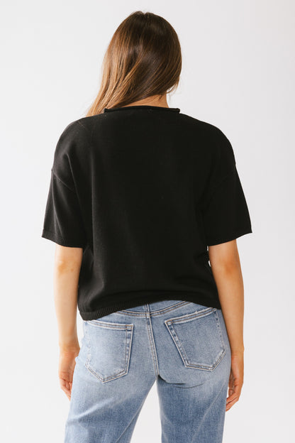 Camila Sweater in Black - FINAL SALE